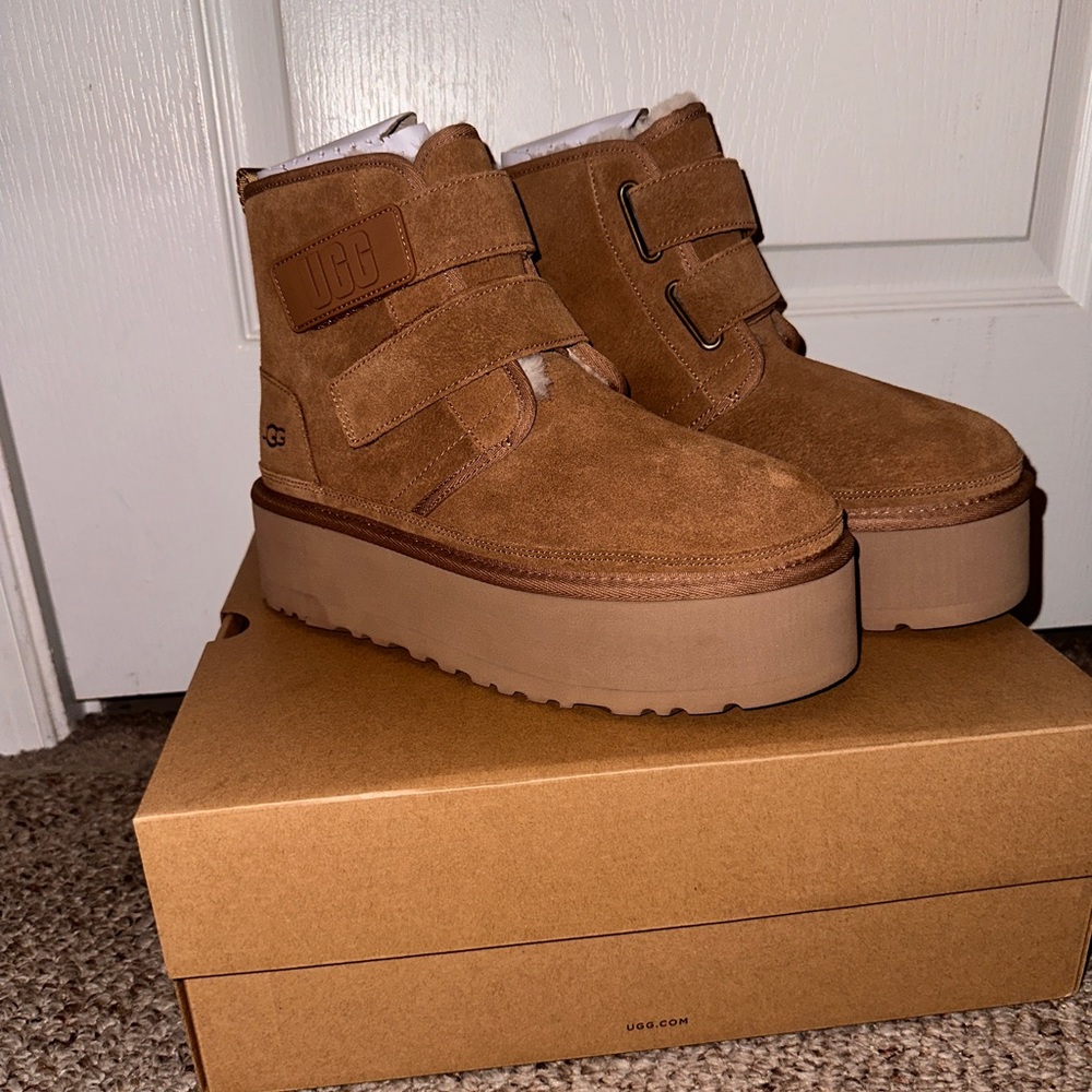 Neumal Platform Bootie Uggs